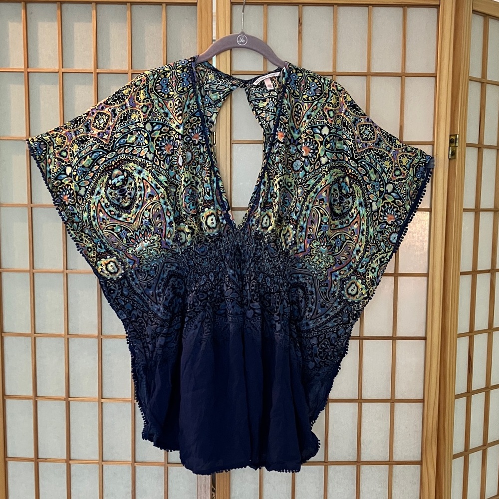 FREE W PURCHASE CALLOUT! Victoria's Secret Viscose Colorful Coverup Summer